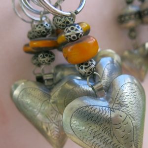 Schlüsselanhänger Silber Herz aus Maillechort Silber-1136