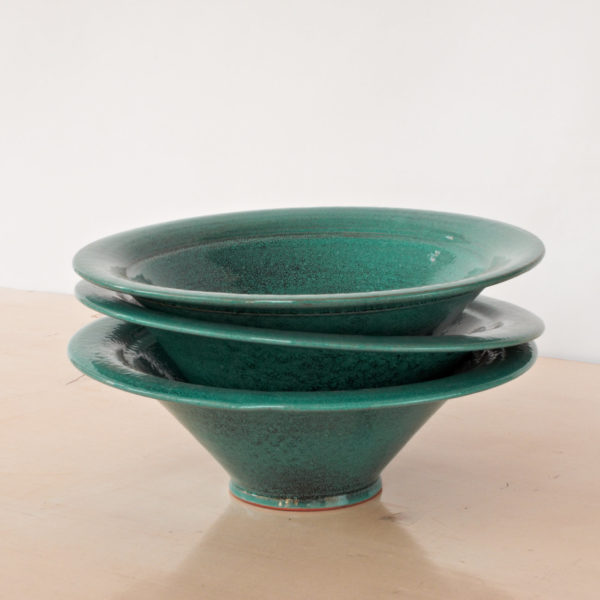 tulpenförmige Servierschale Keramik-0
