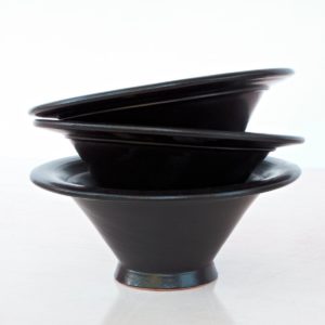 tulpenförmige Servierschale Keramik-2263