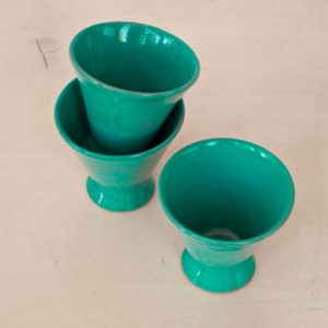 trichterförmige Keramik Schale-2045