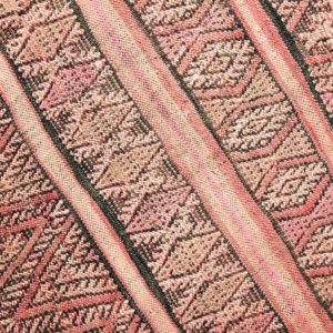 Berber Kelim Teppich Marokko - pink-coral-3202