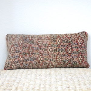 Kelim Kissen in beige-braun