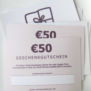 Gutschein 50€