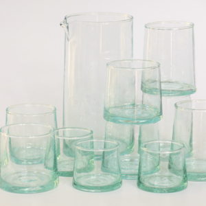 mundgeblasenes Glas konische Form