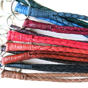 Leder Schlüsselband in verschiedenen Farben und Längen