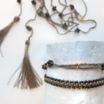 Edles Häkel Armband mit gemischten Perlen – Bild 13