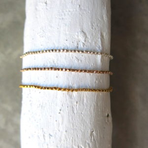 Armband mit handgemachten Vermeil Perlen