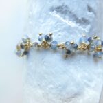 Gehäkeltes Armband Edelsteinkettchen – Bild 13