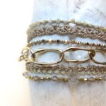 Armband aus vergoldeter O-Form Kette – Bild 8