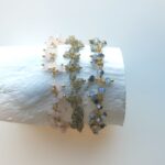 Gehäkeltes Armband Edelsteinkettchen – Bild 3