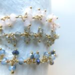 Gehäkeltes Armband Edelsteinkettchen – Bild 2