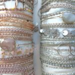 Gehäkeltes Armband mit Einzel Lünette Edelstein – Bild 11